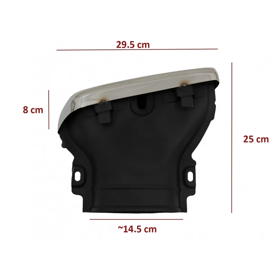 Auspuff-Endrohre Passend für MERCEDES C-Klasse, E-Klasse, S-Klasse,GLE,GLC, Chro - Bild 4 von 4