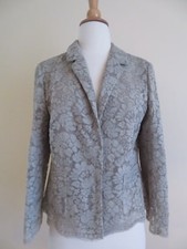 NEW J.CREW COLLECTION BEAUMONT BLAZER, 37032, SIZE 10, GRAY, 298