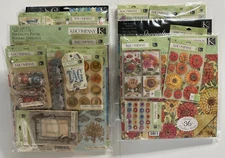 K&Company 12x12 Scrapbook Kits-Variations-Blue Awning, Travel, TC Christmas, SW