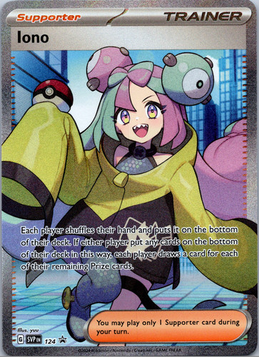 Iono Scarlet & Violet 124 Pokémon Promo 