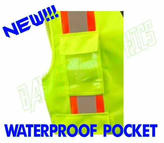 LICENSED COMMERCIAL DRONE PILOT SAFETY VEST HI-VISIBILITY REFLECTIVE #7 - Image 3 of 4