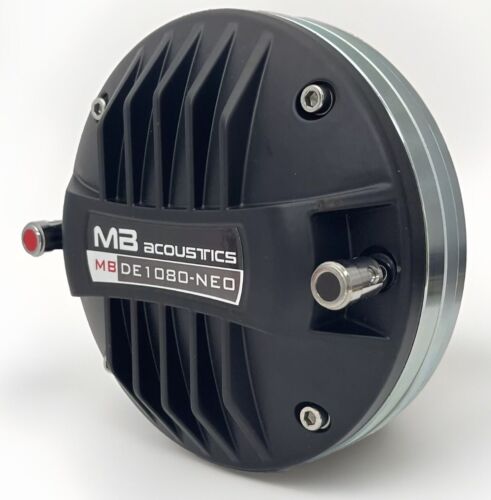 MB Acoustics 1.4” Neodymium Titanium Compression Driver, 4" VC, 8Ω MB-DE1080-NEO - Picture 21 of 24