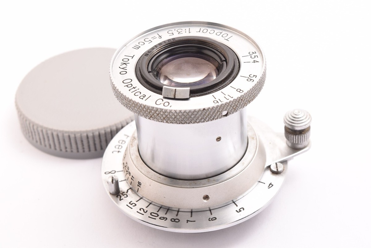 Tokyo Kogaku Topcor lens 50mm/F3.5 Leica 39mm LTM #570799