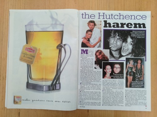 New Weekly Magazine December 8 1997 Michael Hutchence Tribute VGC Freepost - Picture 10 of 17