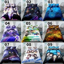 Demon Slayer Anime Twin/Full/Queen/King Bed Duvet/Quilt Cover Set Bedding Sets