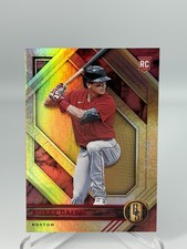 2021 Chronicles Gold Standard #1 Bobby Dalbec RC SP /199 Red Sox Rookie