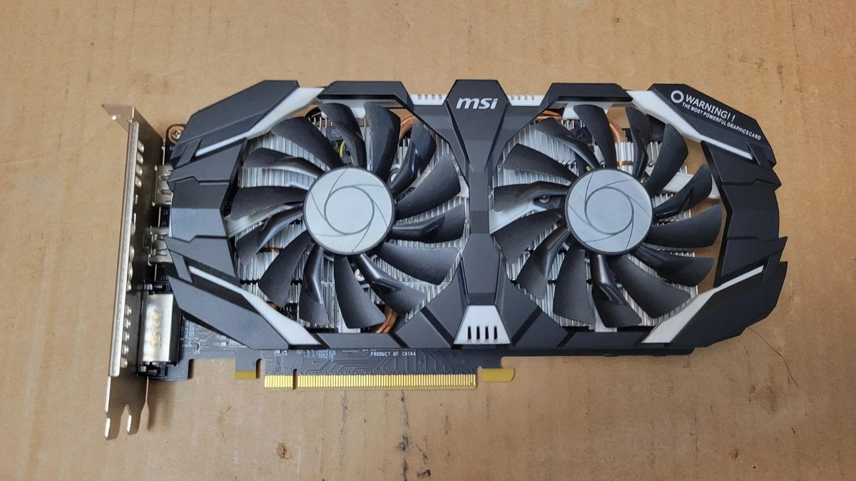 MSI NVIDIA GeForce GTX 1060 3 GB Memory Computer Graphics Cards