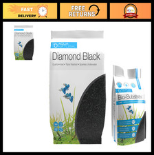 Natural Bio Substrate Kit for Aquariums - Diamond Black Dry Substrate, 2-in-1 Se