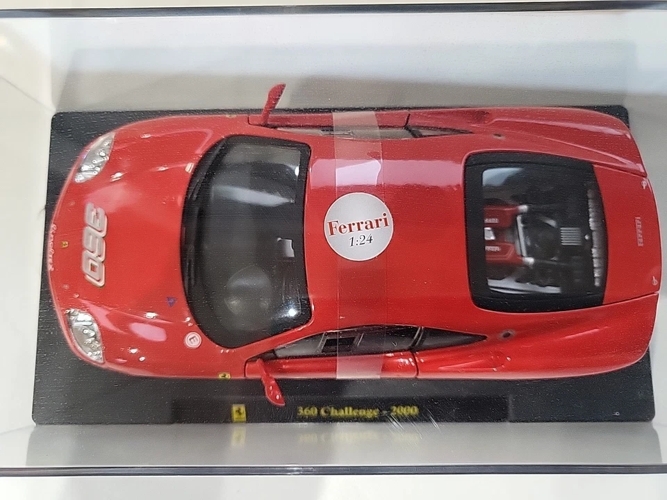 FERRARI 360 Challenge 2000 - Burago 1/24 Les Grandes Ferrari - Photo 3/4