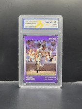 1990 Star Barry Bonds - Barry Bonds #5 for sale | eBay