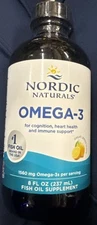 Nordic Naturals Omega-3 Lemon - Cognition, Heart Health, and Immune Support 8 Oz