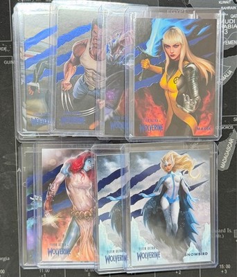 2023 Fleer Ultra Wolverine Blue Foil /181 Pick Your Card Marvel