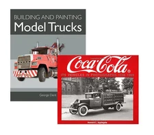 Building Model Trucks Coca-Cola Vehicles Photographs 1930-1969 2 Book Set