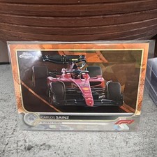 2022 Topps Chrome Sapphire Edition Formula 1 Racing Cards Checklist and Odds 25