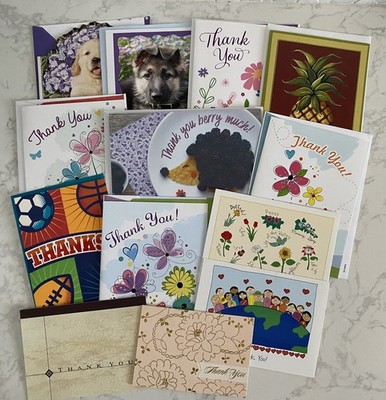 Thank You Greeting Cards - You Choose