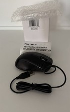 Targus Wired Mouse Black Model AMU660B Brand New