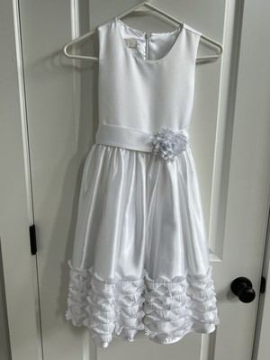 American Princess Wedding/Flower Girl/ 1st Communion/ Party Formal Dress w/Bow