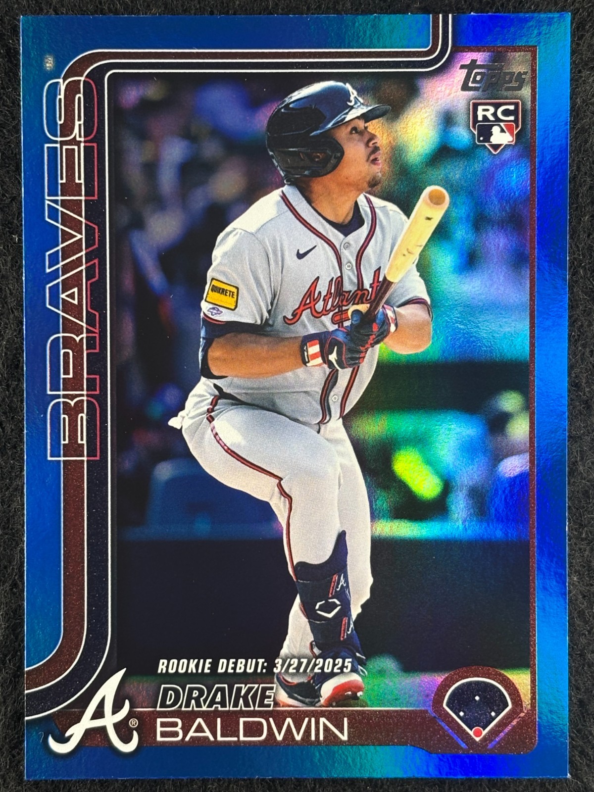 2025 Topps Update - Drake Baldwin Blue Rainbow  /150 #US113 Debut