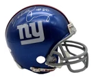 Victor Cruz Giants Signed/Autographed Mini Helmet Steiner 208858