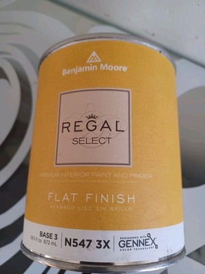 Benjamin Moore Regal Select Lack Grundierung Flachfinish 872 ml Grau Neu 