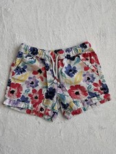 Wonder Nation Kids Bottoms Flower Shorts For Girls Size Medium