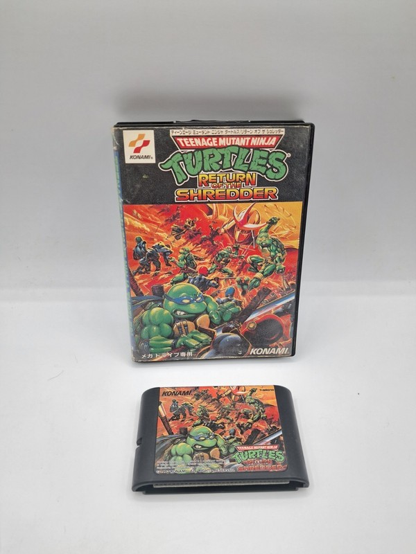 Teenage Mutant Ninja Turtles Return Of Shredder Clone Sega Mega Drive PAL / JAP