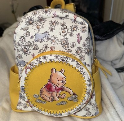 Dani by Danielle Nicole Disney Winnie the Pooh Mini Backpack Yellow Floral