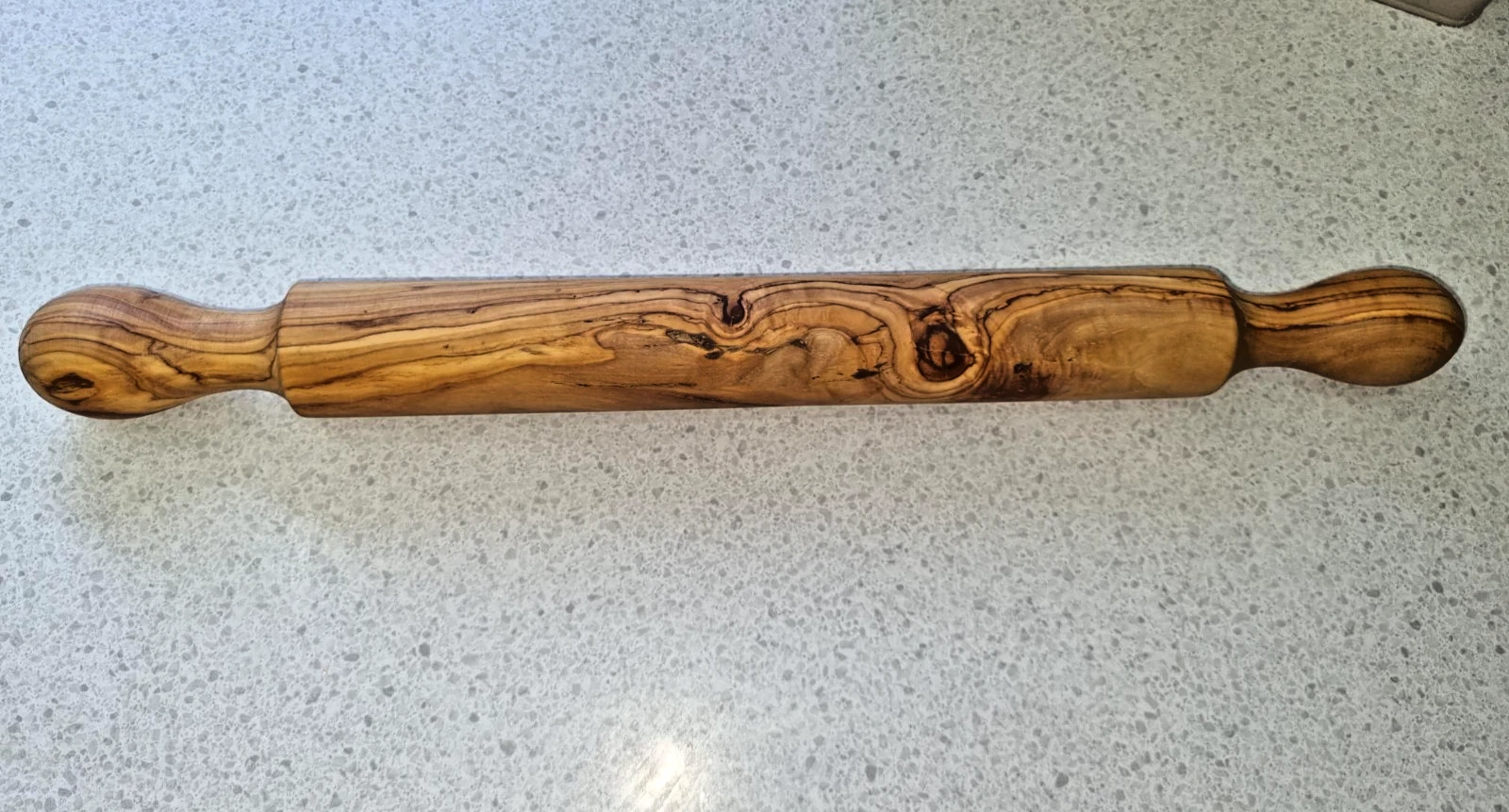 Handcrafted Durable Olive Wood Rolling Pin Lenght 50 Cm