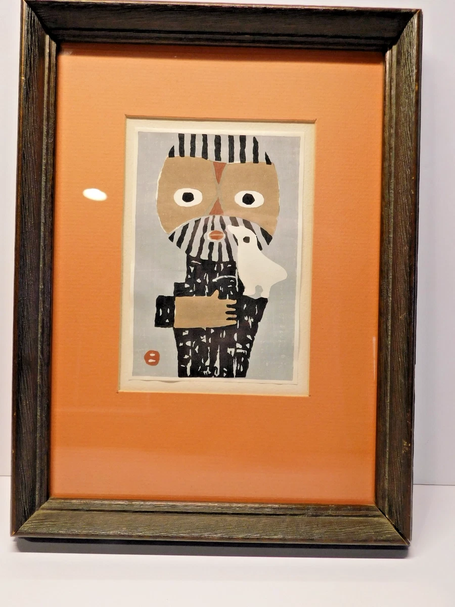 老式木刻版画古董日本版画| eBay