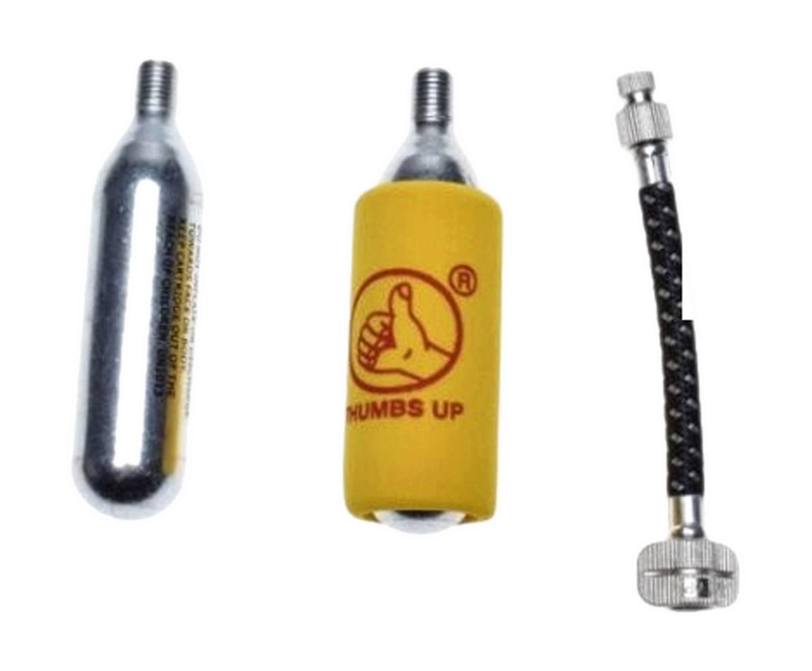 Cartouche de CO2 kit 2 pièces à filetage universel pour gonflage rapide