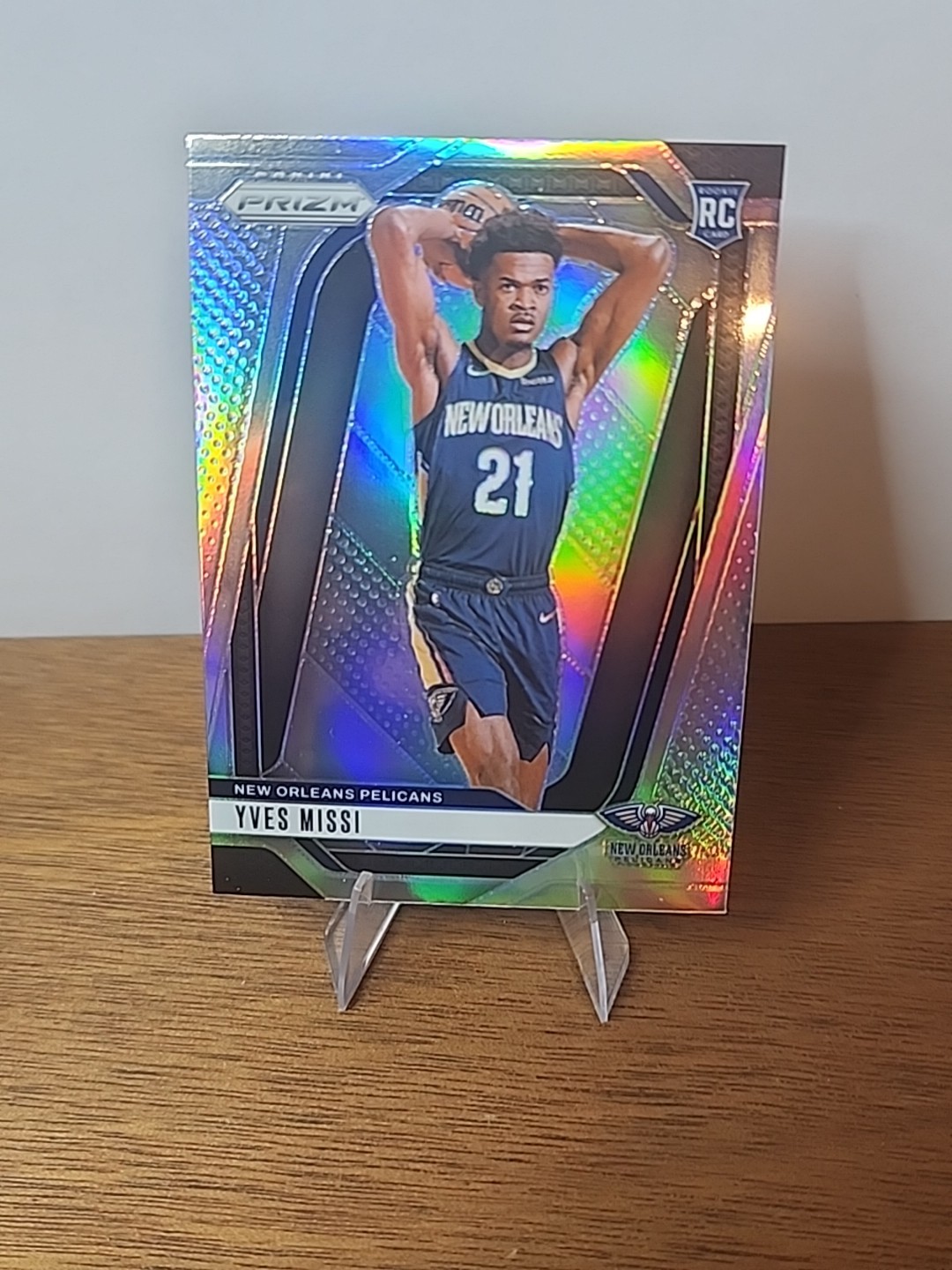 2024-25 Panini Prizm - Yves Missi #233 Silver Prizm (RC)