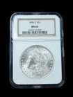 1898-O $1 Morgan Silver Dollar - NGC MS66 Brown Label