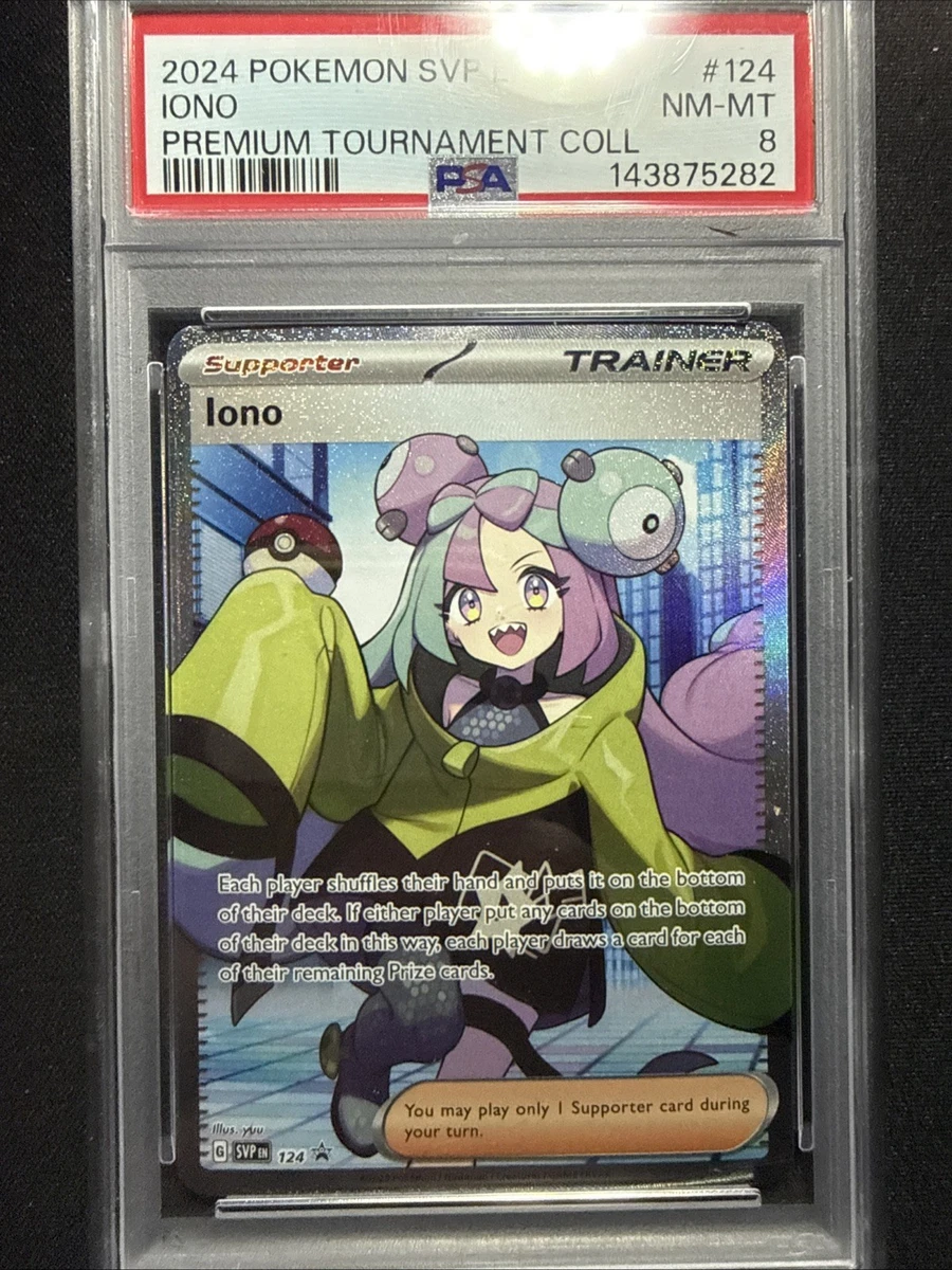 Iono SVP en 124 promo ナンジャモ　プレミアム CGC Gem Mint 10 Iono 124 Pokémon Black Star Promo Iono Premium