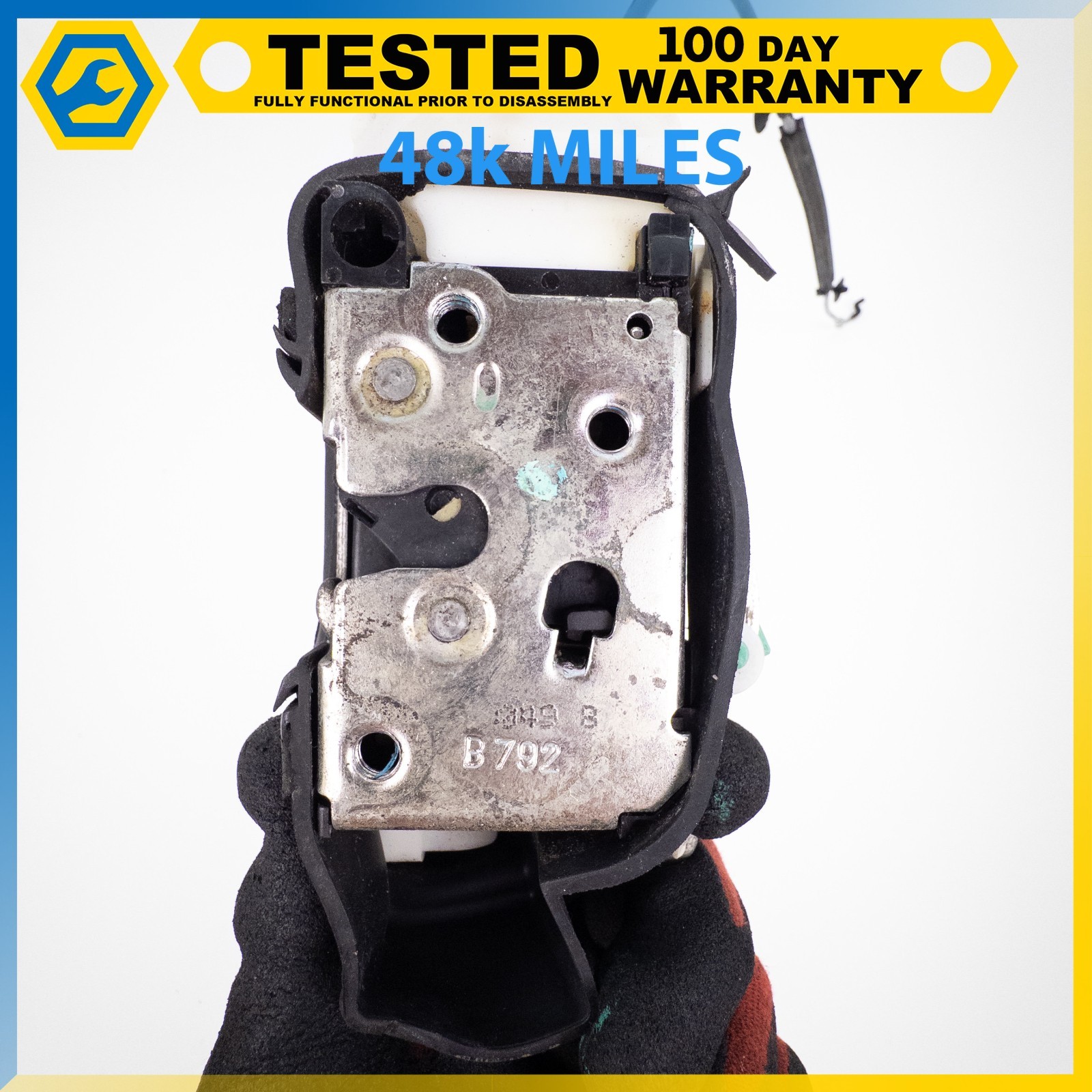 08-19 MASERATI GRANTURISMO FRONT LEFT DRIVER SIDE DOOR LOCK LATCH ACTUATOR OEM