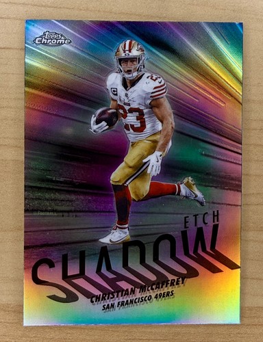2025 Topps Chrome Christian McCaffrey Base (RAW)