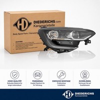 Hauptscheinwerfer Rechts Diederichs 4467980 FÜR Renault Frontscheinwerfer