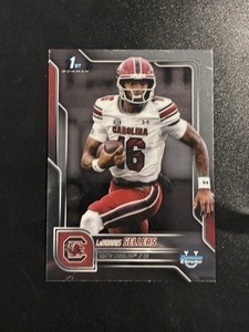 2025 Bowman U Chrome LaNorris Sellers 1st Bowman Base South Carolina