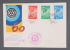 MayfairStamps China FDC 1965 Taiwan Rotary International Anniversary Combo First