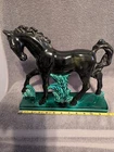 Vintage Haeger Ceramic Black Stallion