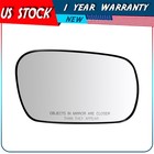 Mirror Glass Fits 2006-2011 Honda CIVIC Right Passenger Side w/Plate Flat