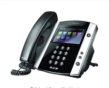 Polycom VVX 601 SKype for Business Edition Media Phone PoE 2200-48600-019 New