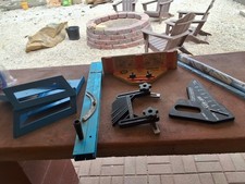 8 piece, table saw and miter saw, jigs