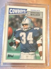 Topps 1987 Herschel Walker #264 Dallas Cowboys NFL Football Card