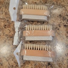Foot Scrubber Brush with Pumice Stone for Feet Hands, 1 Count Pack of 3