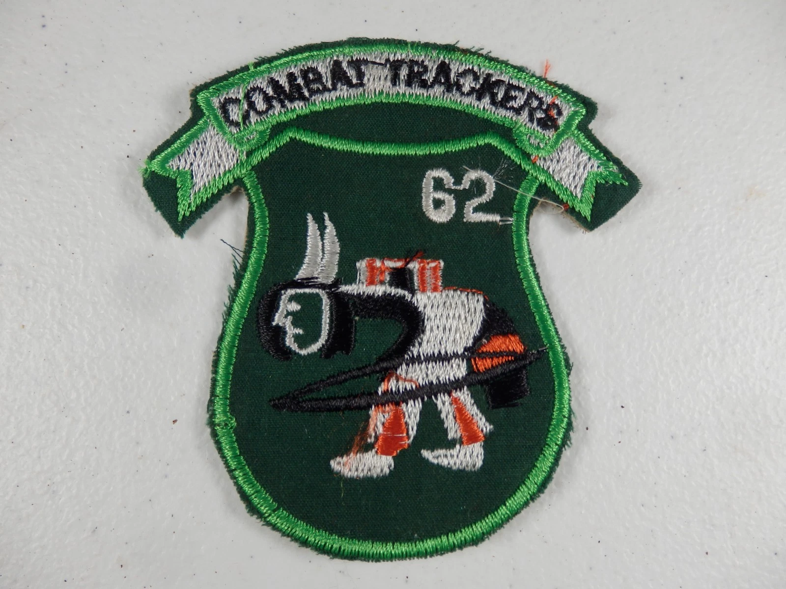 Vietnam Era U.S. 62nd Infantry Company Combat Trackers Morale Patch BIS