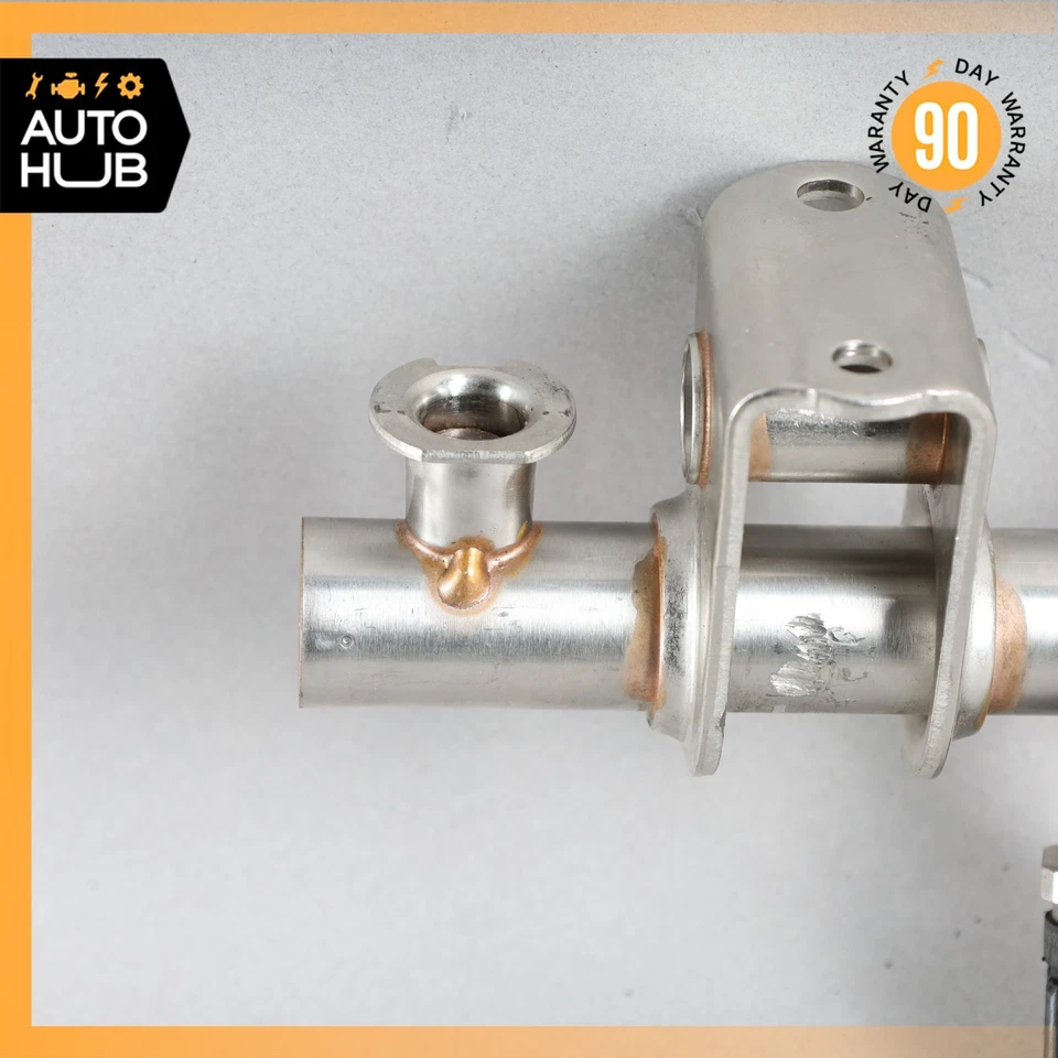 Línea de riel de inyección de combustible Porsche Macan Cayenne 14-18 con inyectores izquierda OEM 72k Foto 2 de 4