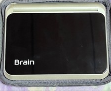 BRAIN PW-A7000 Electronic Dictionary Black with Case, Tested, Used 6 Months