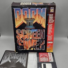 Doom II 2 Screen Saver GT Software Microsoft Windows Big Box 3.5  