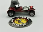 Hot Wheels redlines 1969 Red Baron Spectraflame Red Hong Kong U. S. Diecast Car