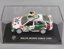 1/43 Skoda Octavia WRC Monte Carlo 1999 #11 White Green Red Diecast
